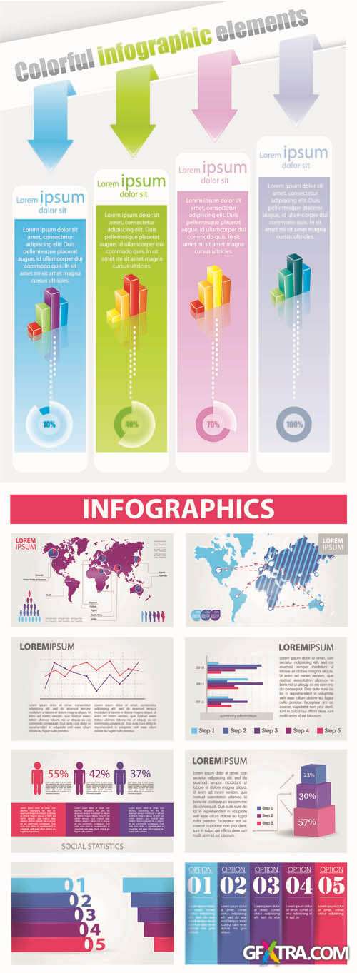 Infographics Vector Pack #229