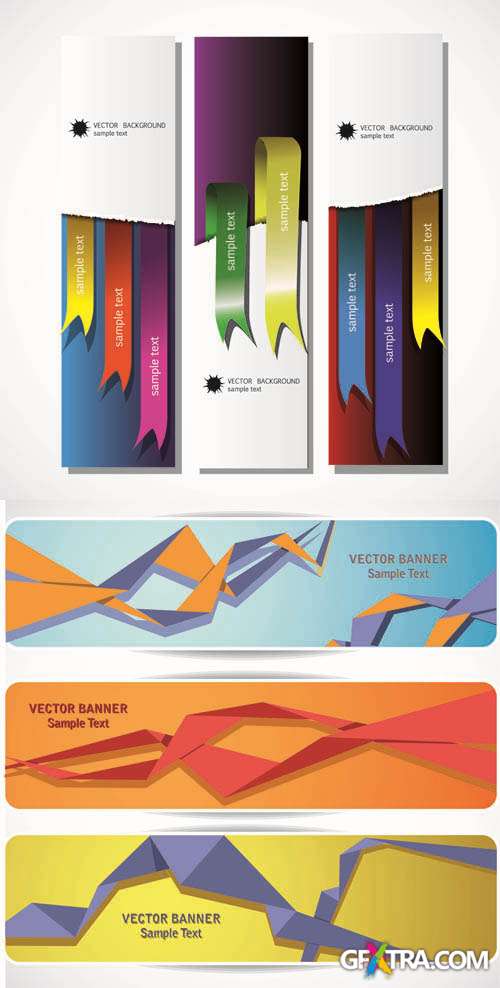 Creative Banners Vector Pack #54
