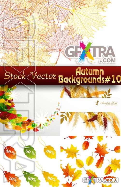 Autumn backgrounds #10 - Stock Vector