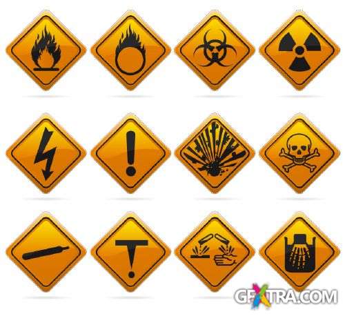 Danger & Warning - Shutterstock 51xEPS Danger & Warning - Shutterstock 51xEPS