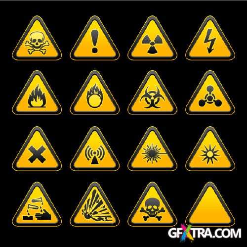 Danger & Warning - Shutterstock 51xEPS Danger & Warning - Shutterstock 51xEPS