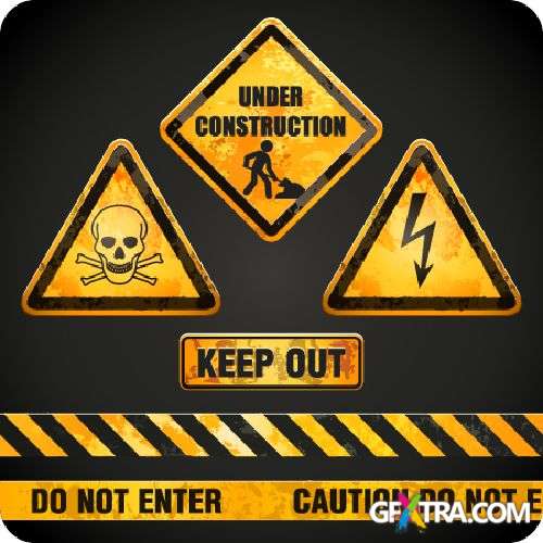 Danger & Warning - Shutterstock 51xEPS Danger & Warning - Shutterstock 51xEPS