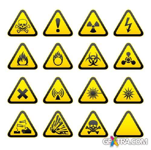Danger & Warning - Shutterstock 51xEPS