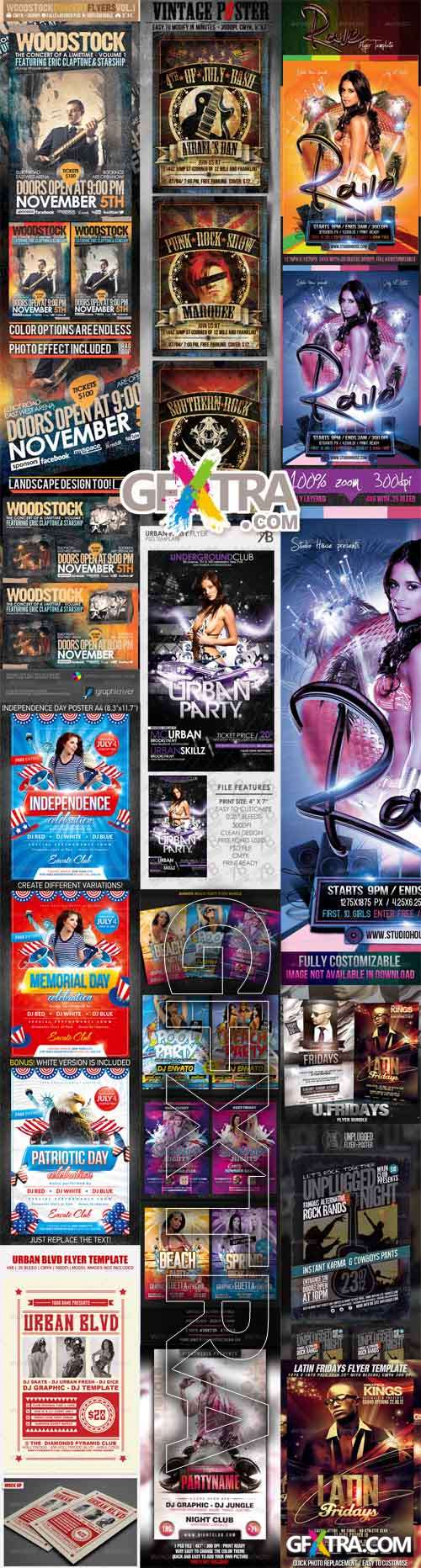 Flyers/Posters - Mix Bundle 2012 vol.2