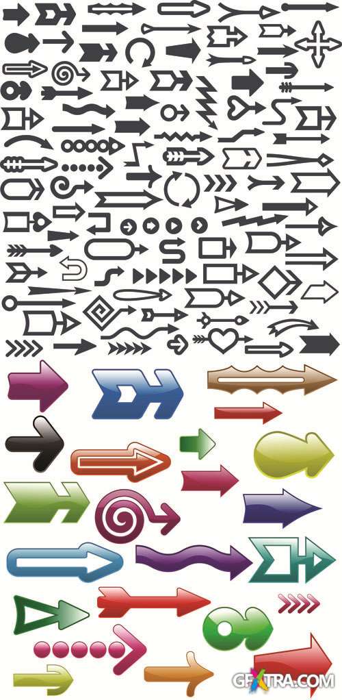 Arrow - Vector Design Elements Set #84