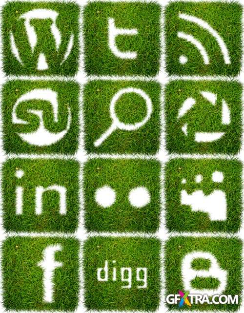 Grass Icons set
