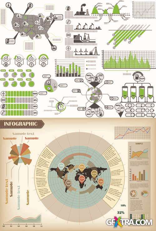 Infographics Vector Pack #266