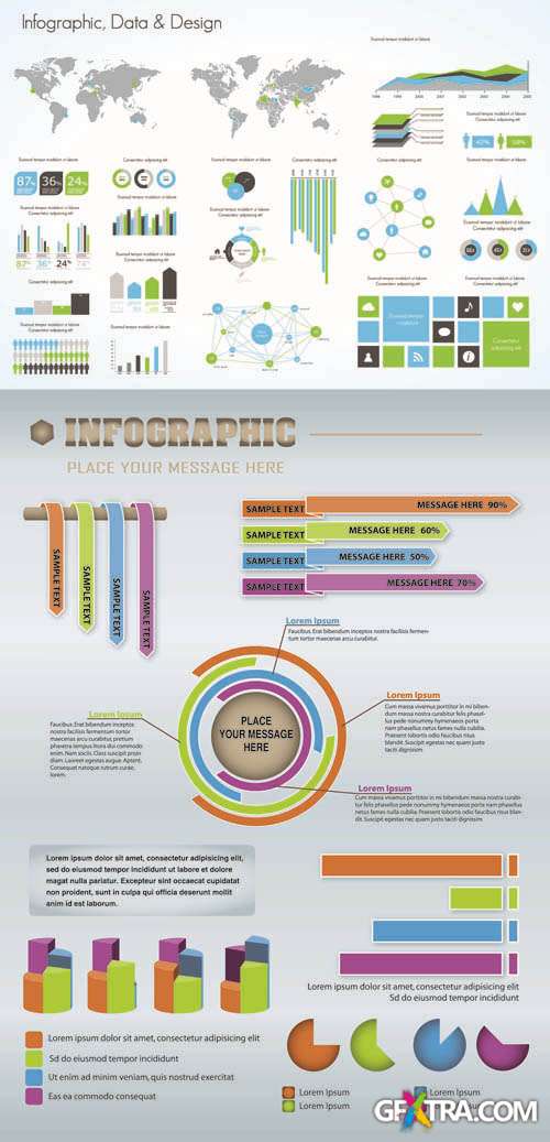 Infographics Vector Pack #268