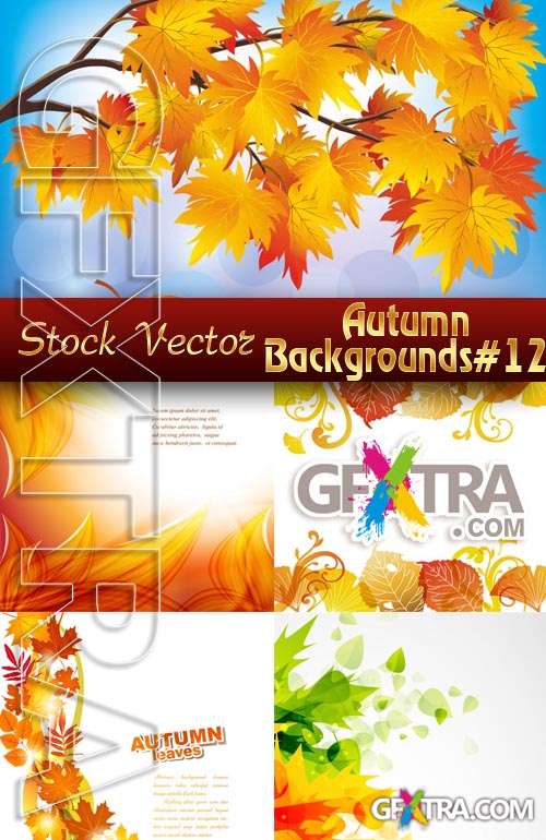 Autumn backgrounds #12 - Stock Vector
