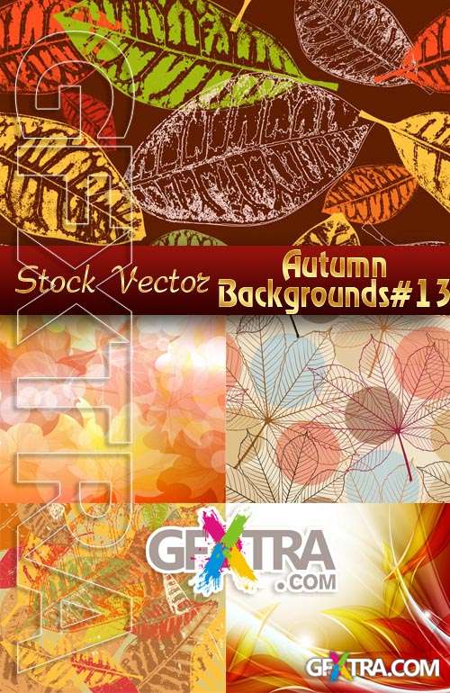 Autumn backgrounds #13 - Stock Vector