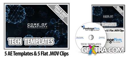 Footage Firm: Tech Templates, AE-Projects DVD-ISO