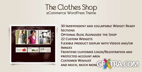 ThemeForest - ClothesShop - WordPress eCommerce Theme