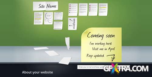 ThemeForest - Easy Coming Soon with Pie Chart, 10 colors + Bonus