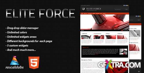 ThemeForest - Elite Force v.2.0.5 - Premium Wordpress Theme