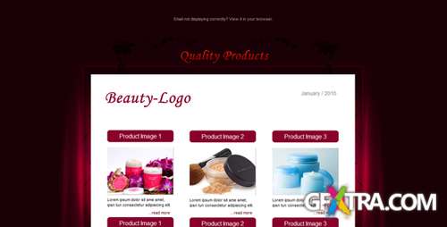 ThemeForest - BEAUTY - Email Template - 6 Layouts