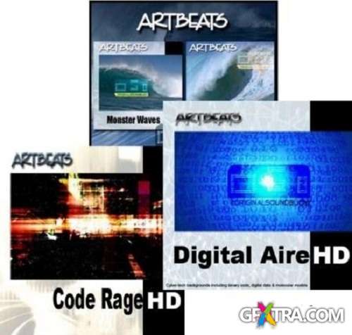 Artbeats HD - Code Rage + Digital Aire + Monster Waves