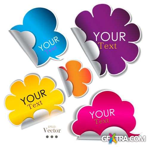 Amazing Stickers- Shutterstock 25xEPS