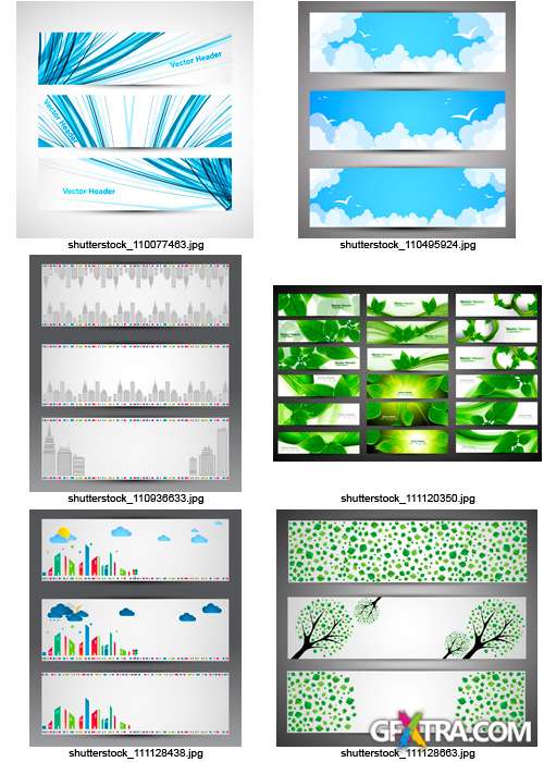 Amazing SS - Banners Collection 5, 25xEPS