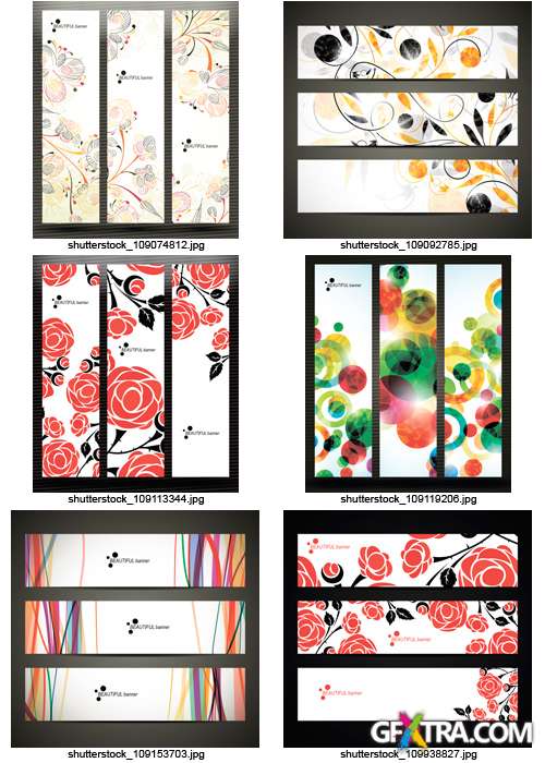 Amazing SS - Banners Collection 5, 25xEPS