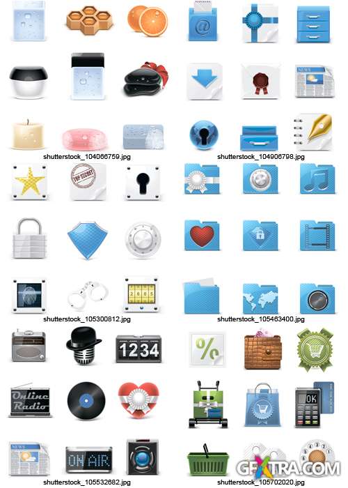Amazing SS - Glossy Web Icons 4, 25xEPS Amazing SS - Glossy Web Icons 4, 25xEPS