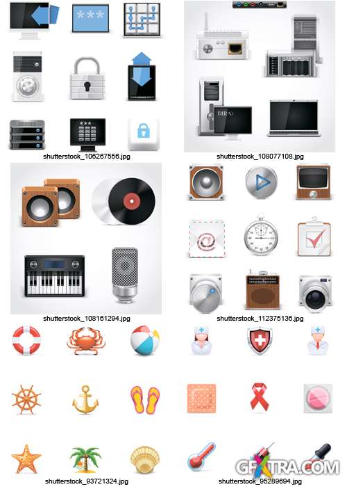 Amazing SS - Glossy Web Icons 4, 25xEPS