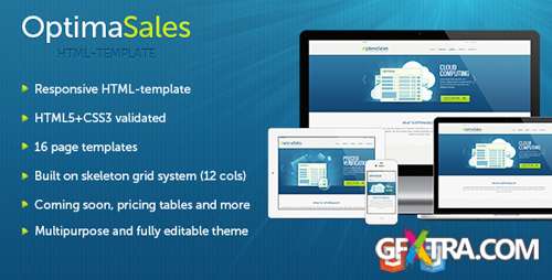 ThemeForest - OptimaSales - Responsive HTML5/CSS3 Template - RIP