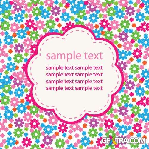 Pretty Seamless Colorful Patterns 25xEPS