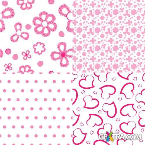 Pretty Seamless Colorful Patterns 25xEPS