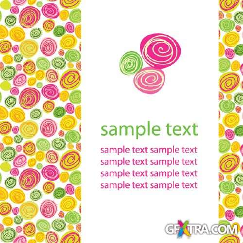 Pretty Seamless Colorful Patterns 25xEPS