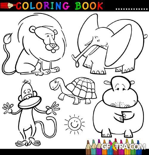 Colored Book - Shutterstock 50xEPS