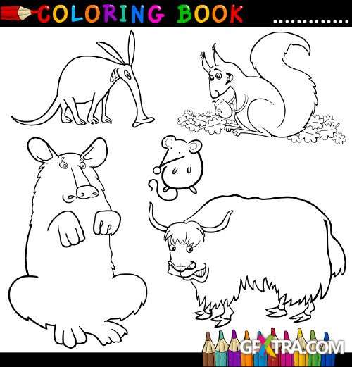 Colored Book - Shutterstock 50xEPS