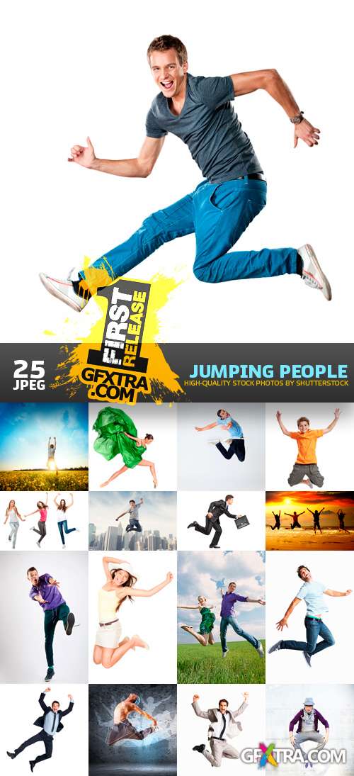 Amazing SS - Jumping People, 25xJPGs