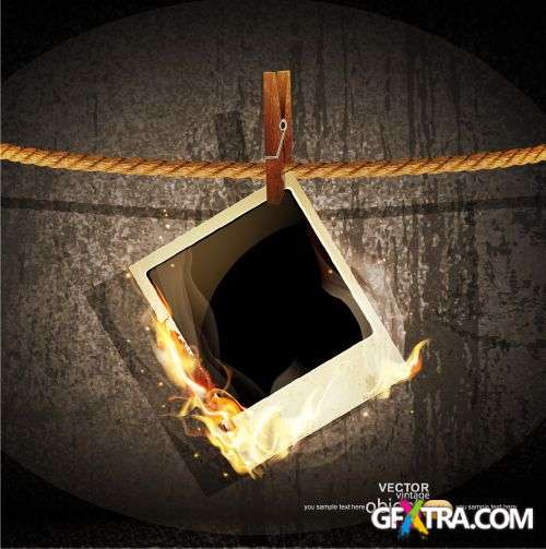 Burned Paper Vectors 25xEPS Burned Paper Vectors 25xEPS