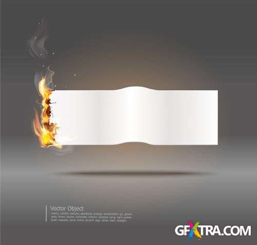 Burned Paper Vectors 25xEPS Burned Paper Vectors 25xEPS