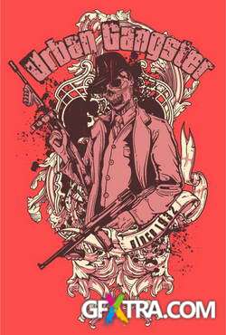 T-Shirt Skull Designs, 56xEPS ShutterStock