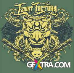 T-Shirt Skull Designs, 56xEPS ShutterStock