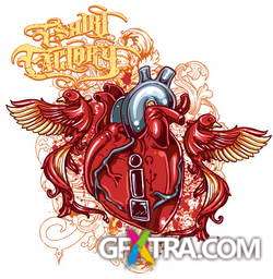 T-Shirt Skull Designs, 56xEPS ShutterStock