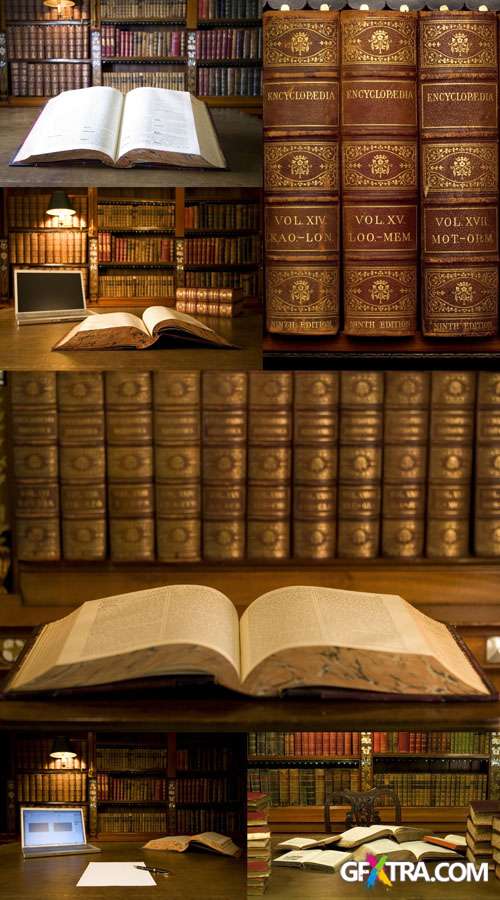Stock Photo - Classical Library #3