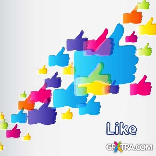 Like Button Part 2 - Shutterstock 25xEPS Like Button Part 2 - Shutterstock 25xEPS