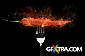 Flames on Dark Background 40xJPG