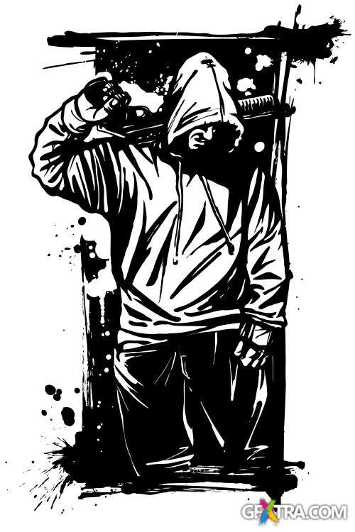 Violence Vector Toons 16xEPS