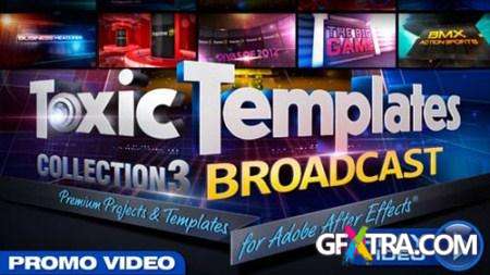 Digital Juice Toxic Templates 3: Broadcast for After Effects (Reupload)