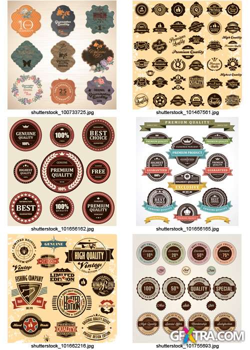 Premium Quality Labels II, 25xEPS Premium Quality Labels II, 25xEPS