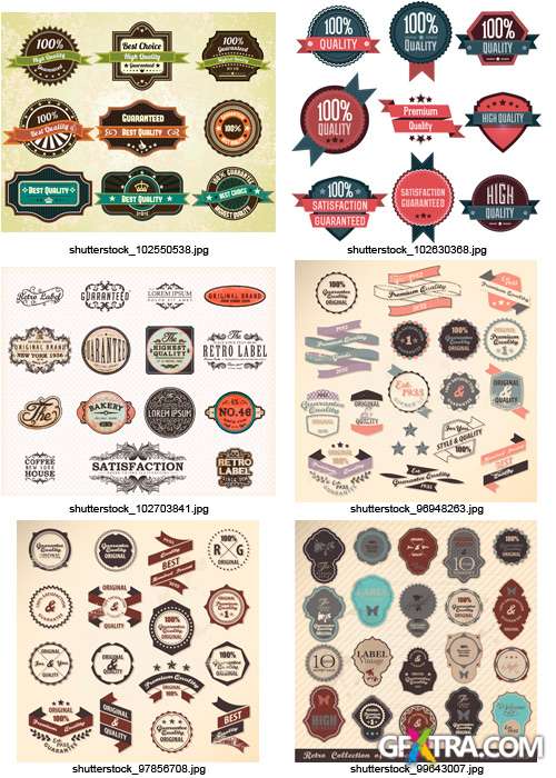 Premium Quality Labels II, 25xEPS Premium Quality Labels II, 25xEPS