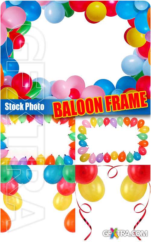 Baloon frame - UHQ Stock Photo