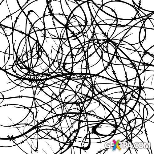 Barbwire Collection 50xEPS