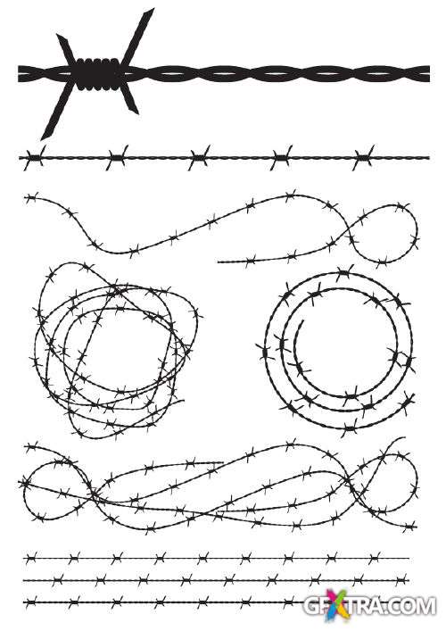 Barbwire Collection 50xEPS