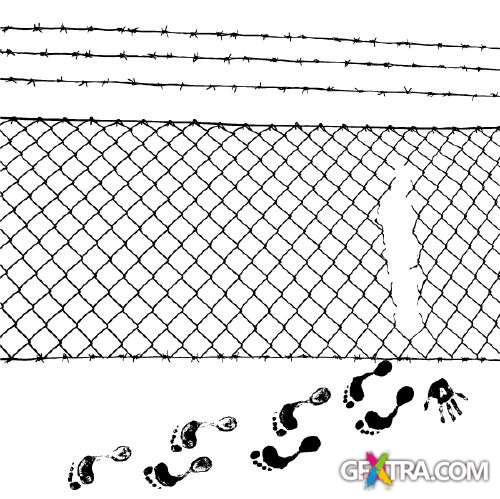 Barbwire Collection - Shutterstock 50xEPS