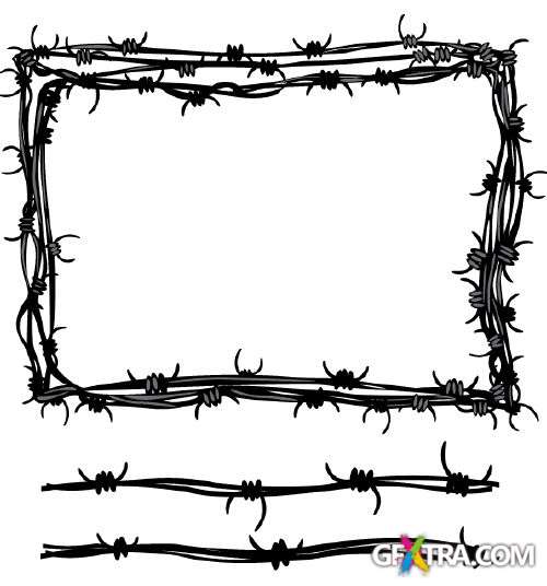 Barbwire Collection 50xEPS