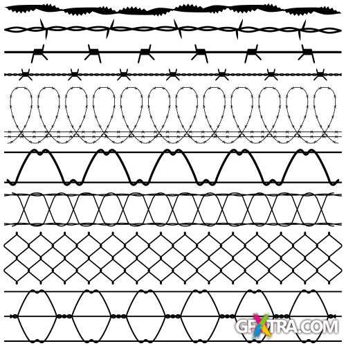 Barbwire Collection 50xEPS